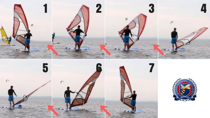 boomerang windsurfing low wind